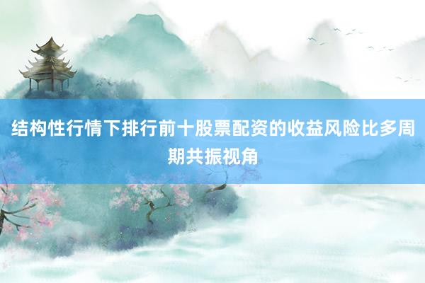 结构性行情下排行前十股票配资的收益风险比多周期共振视角
