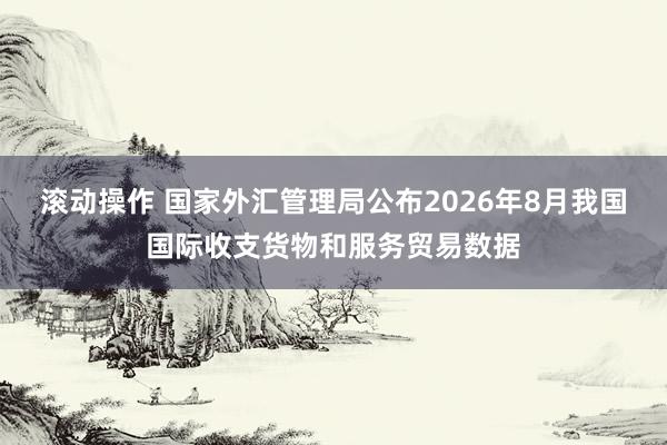 滚动操作 国家外汇管理局公布2026年8月我国国际收支货物和服务贸易数据